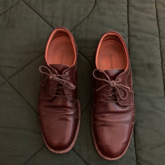 Johnston and Murphy mens leather shoes size 11 - Picture 1 of 4